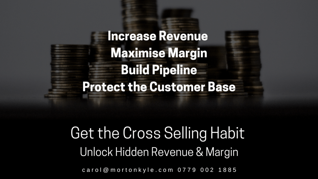 Cross Selling to unlock hidden sales revenue and margin Being able to cross sell is a game changer for sales teams seeking growth