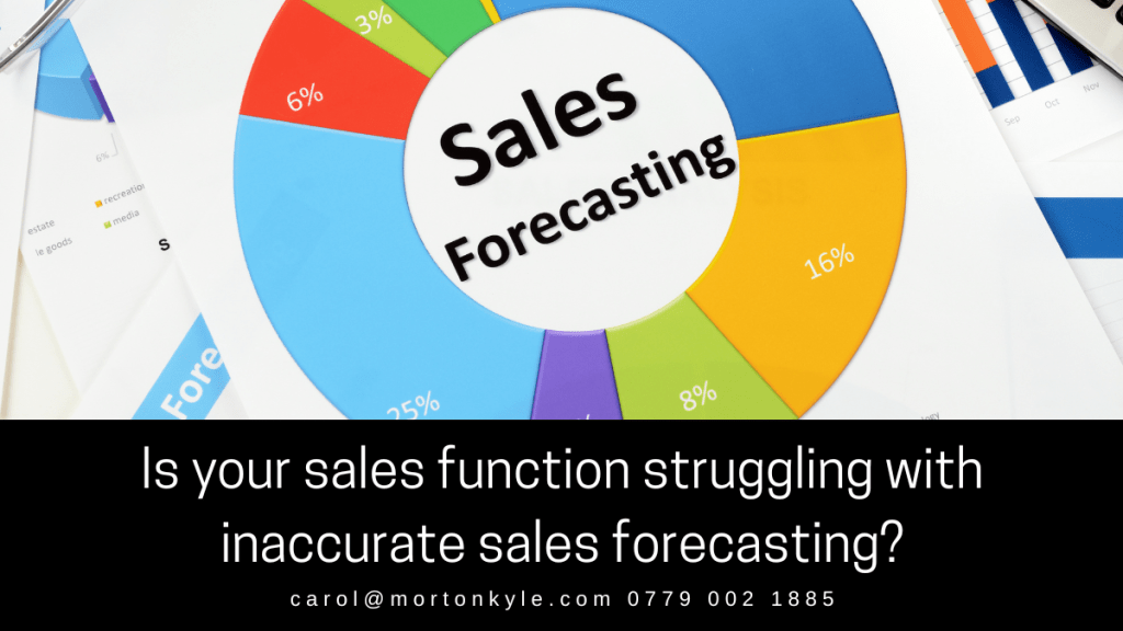 Simple Sales Forecasting - how much is inaccurate sales forecasting costing you?