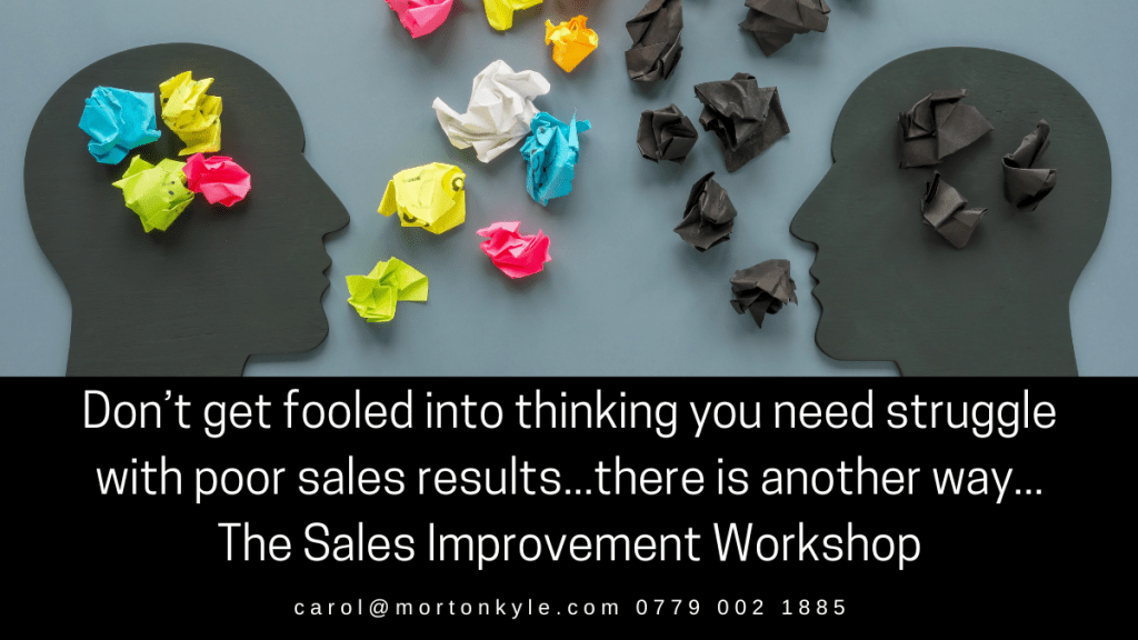Managing Poor Sales Performance - The Sales Improvement Workshop - your guide to hitting sales targets - how to deal with poor sales performance 
