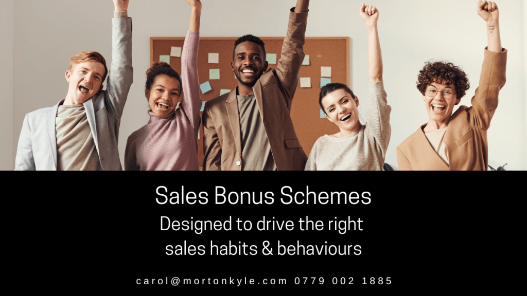 ales Bonus Schemes to motivate and engage the sales team, and drive the very best sales habits and behaviours